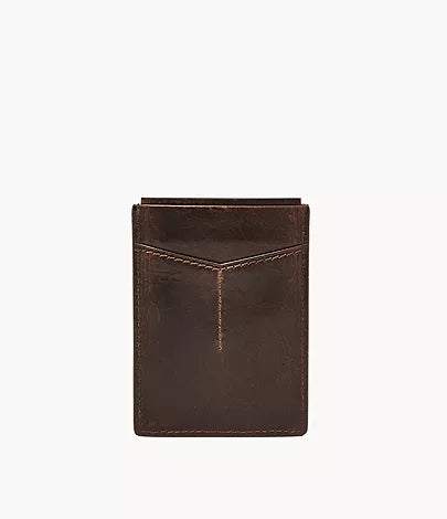 Fossil Derrick Magnetic Card Case RFID