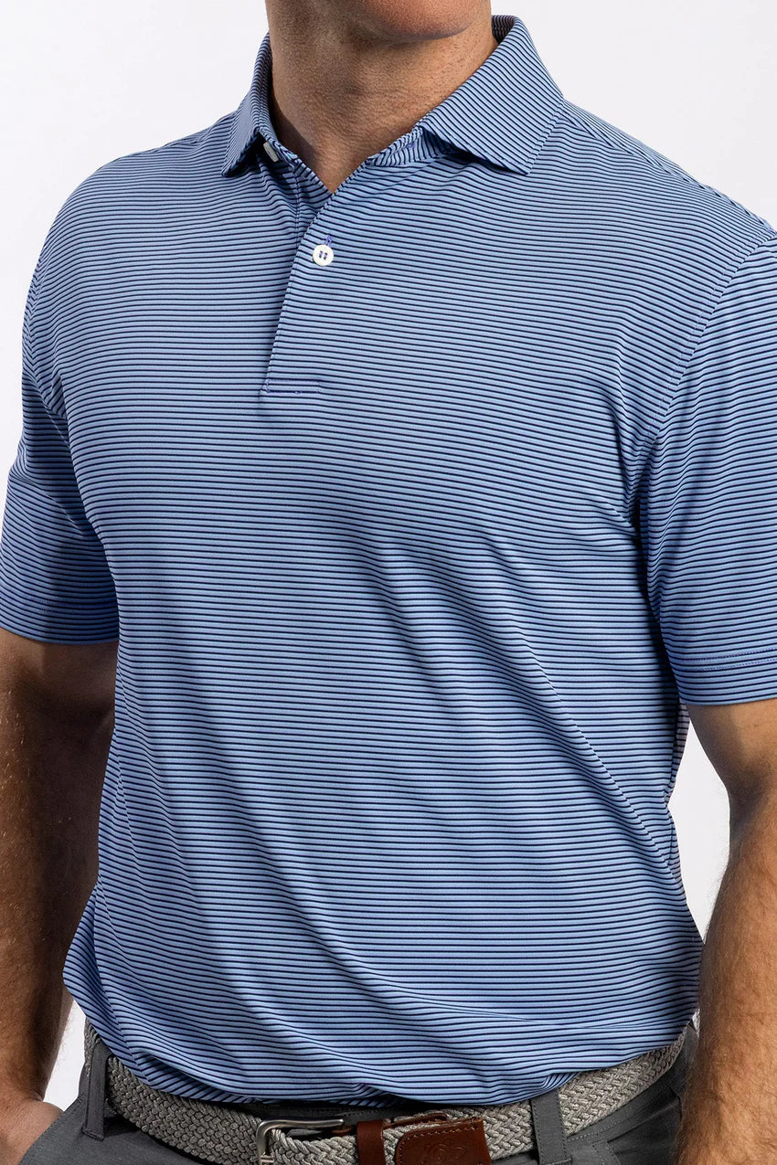 Turtleson Conor Stripe 2 Button Polo