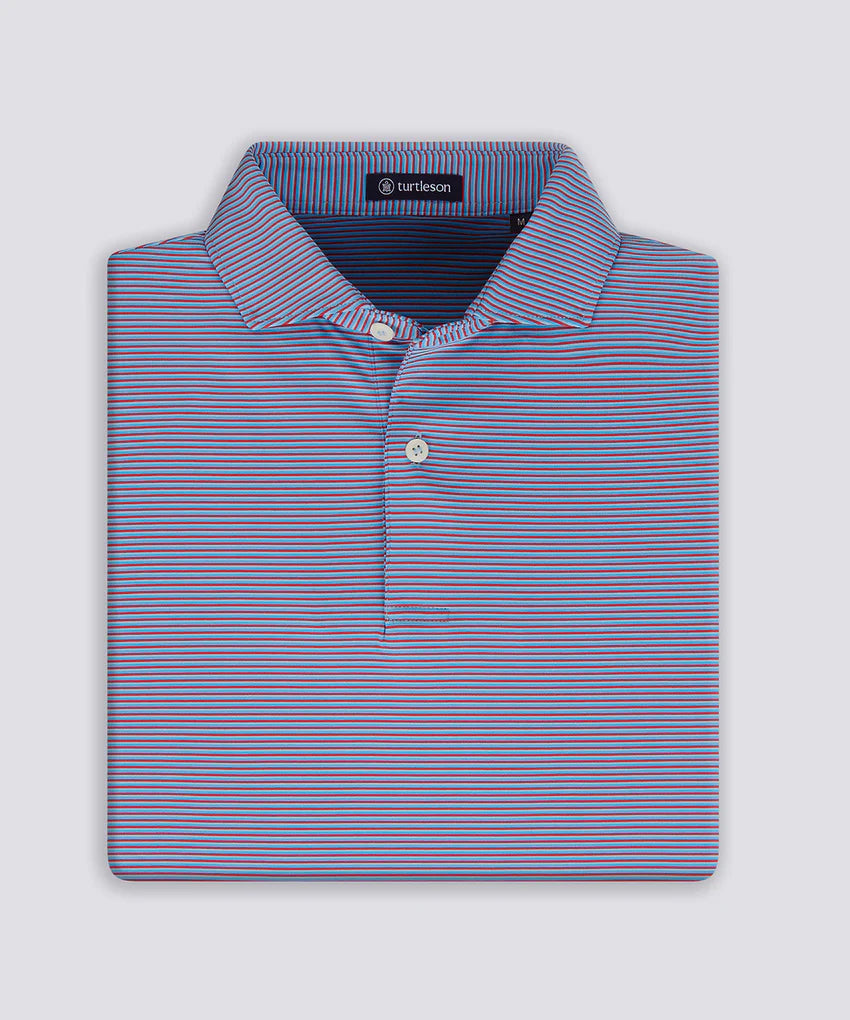 Turtleson Conor Stripe 2 Button Polo