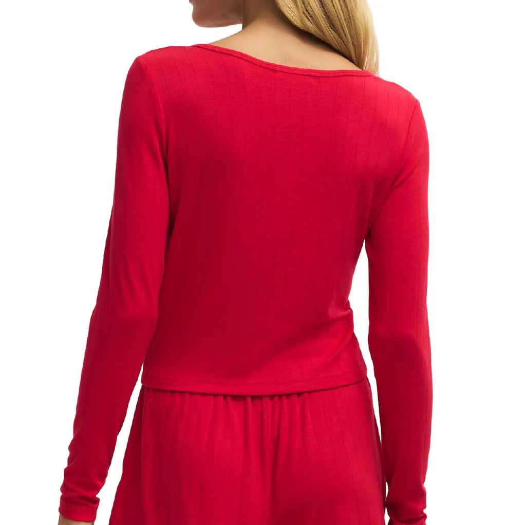 Z Supply Long Sleeve Ribbed Top