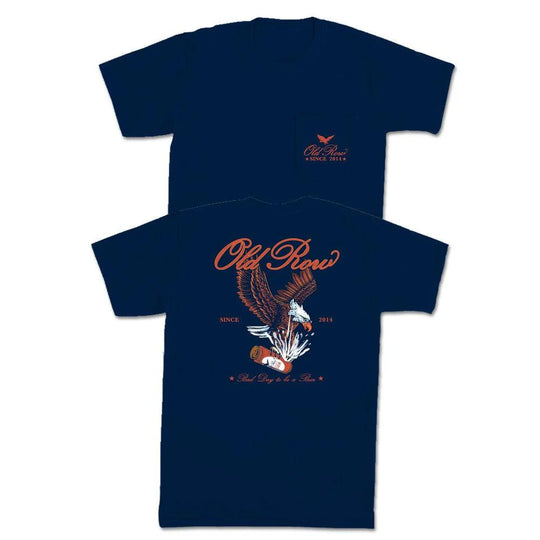 Old Row The Eagle Beer Pocket Tee