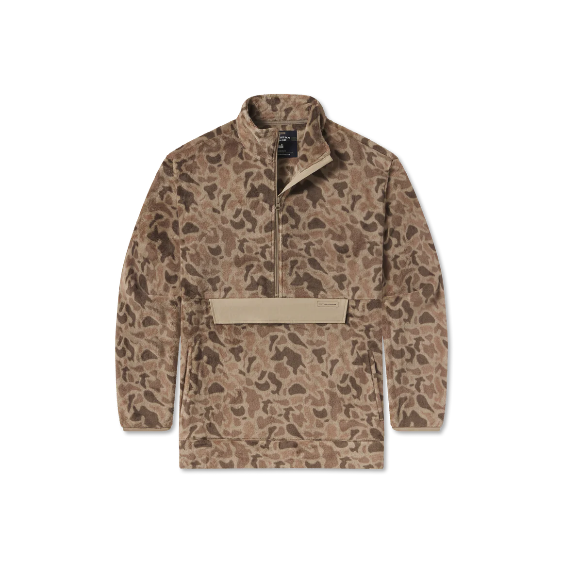 Southern Marsh Wadsworth Fleece Retro Camo Pullover