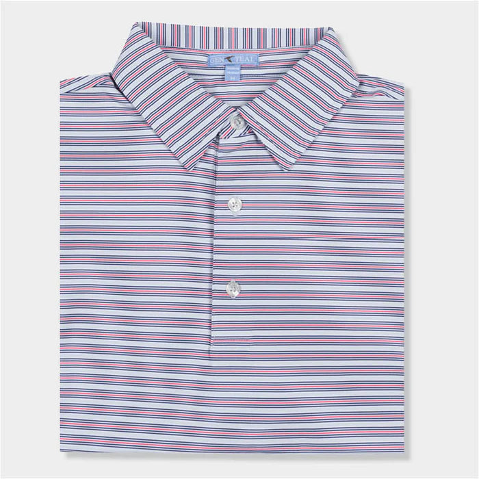 Black Friday Gen Teal Oasis Stripe Polo