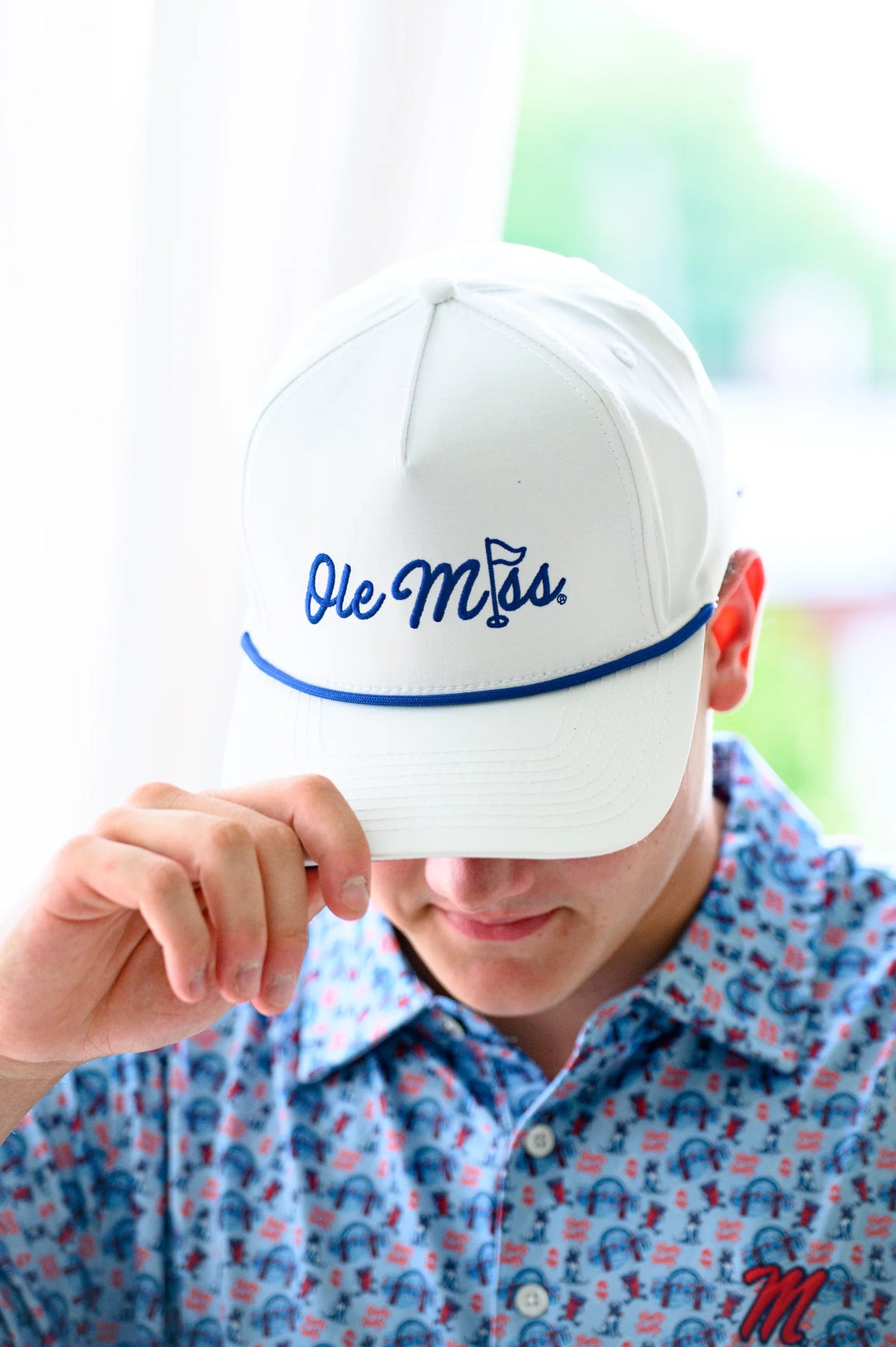 Ole Miss Golf Flag Hat