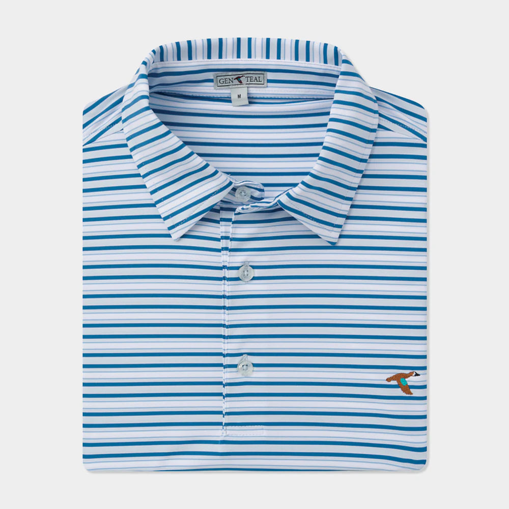 Black Friday Gen Teal Ocracoke Performance Polo