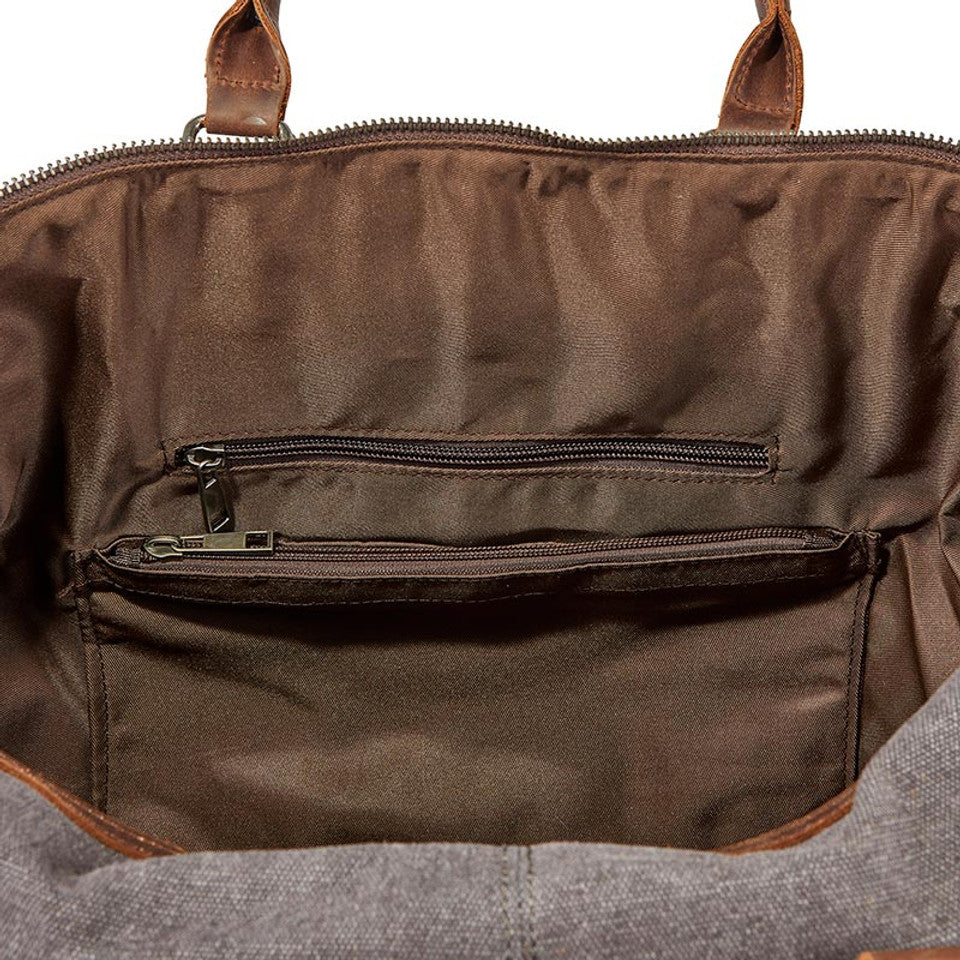 Cole Wheeler Canvas/Leather Vintage Duffle