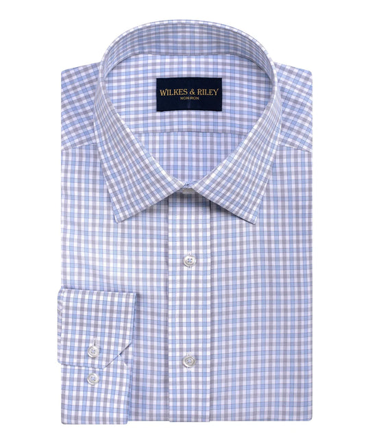 Wilkes & Riley EOE Check Button Down