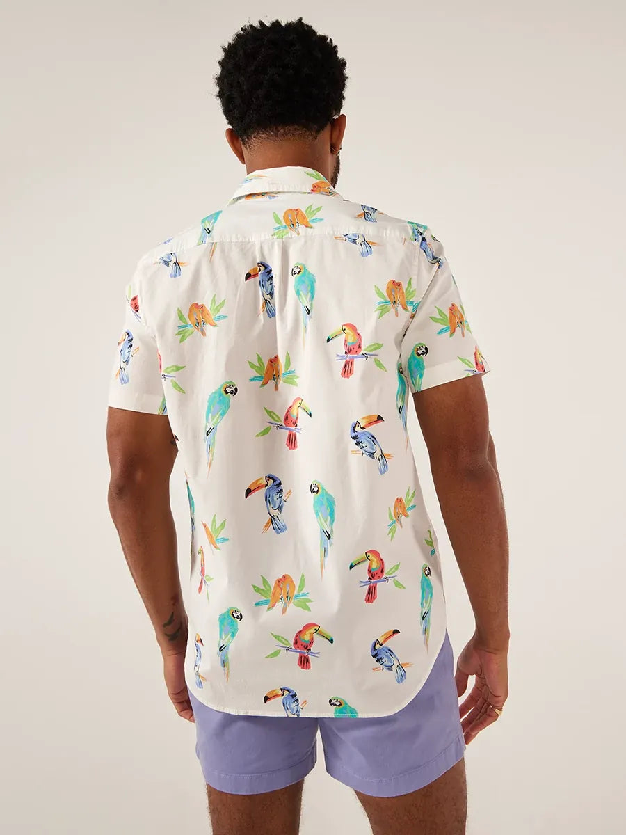Chubbies The Dude Where&#39;s Macaw Friday Shirt