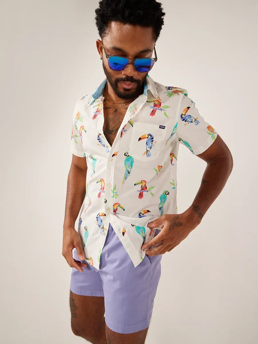 Chubbies The Dude Where&#39;s Macaw Friday Shirt