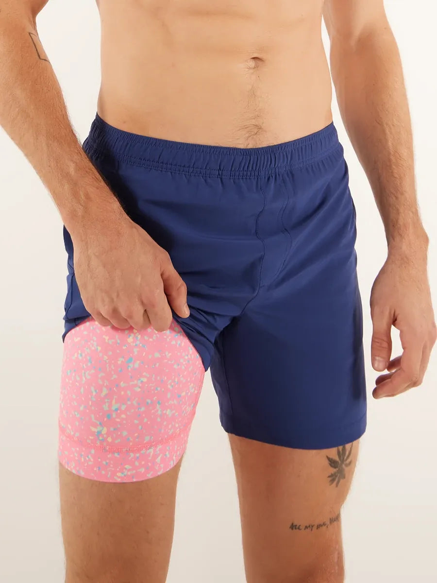 Chubbies The Speckle Sprints 5.5&quot; Athlounger