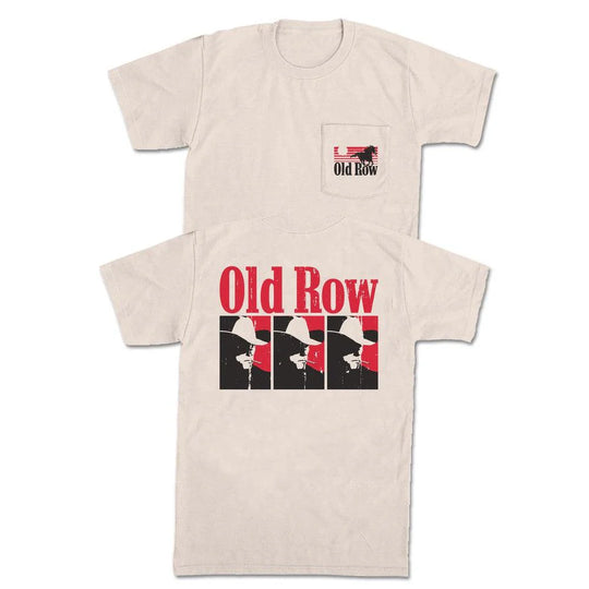 Old Row The Smokin' Cowboy Repeat Pocket Tee