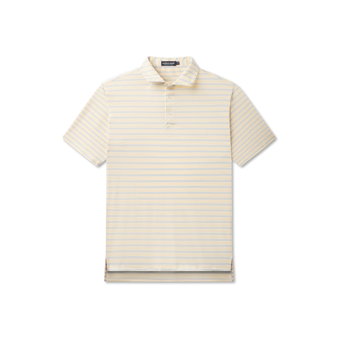 Southern Marsh Bermuda Performance Polo Grayton Stripe