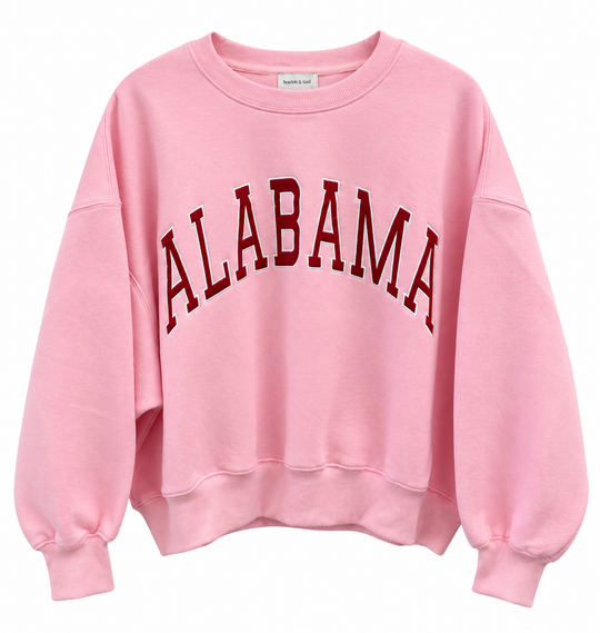 Scarlet & Gold Olivia Crewneck Alabama
