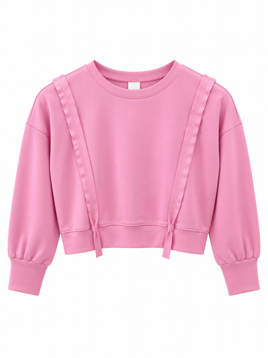 Girls' Wrapped with Ribbon Sweatshirt