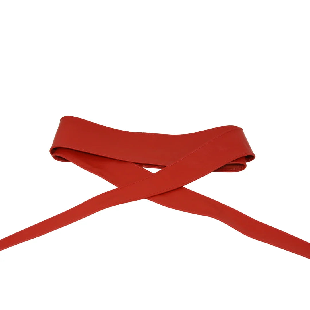 German Fuentes Leather Wrap Belt
