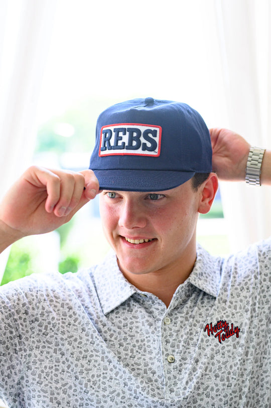 Rebs Patch Snapback Hat