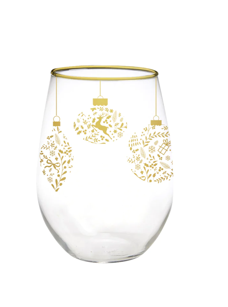 Mary Square Stemless Wine Glass