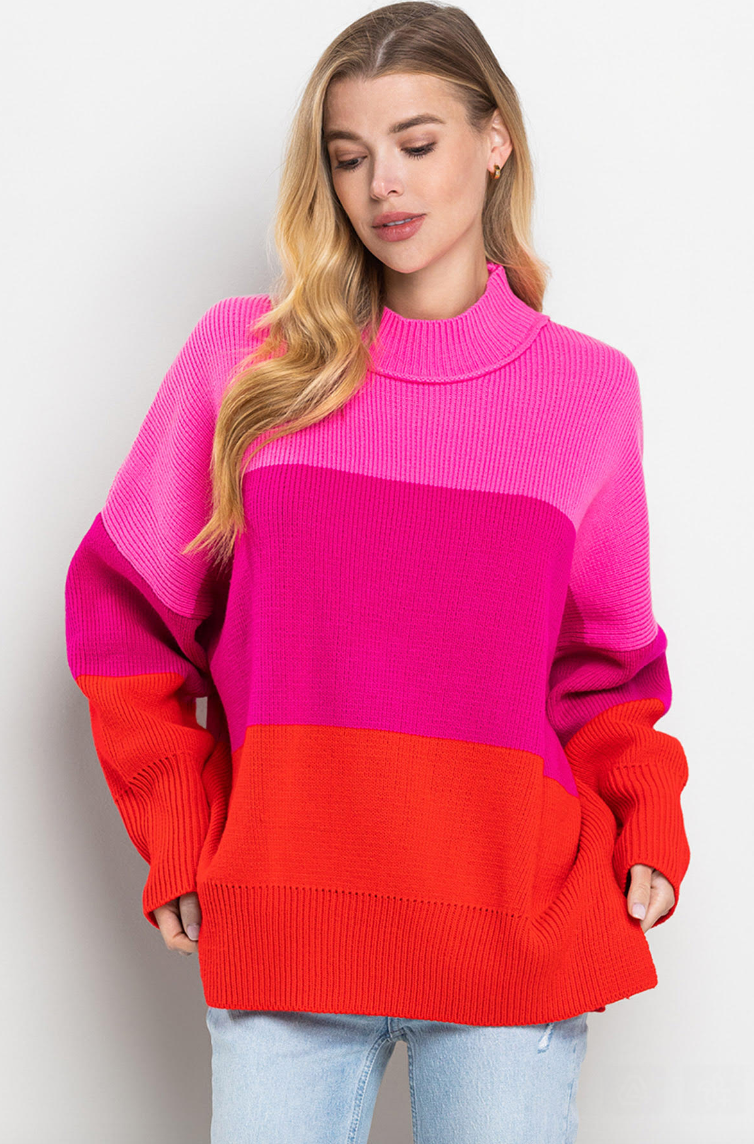 Fancy In Pink Sweater