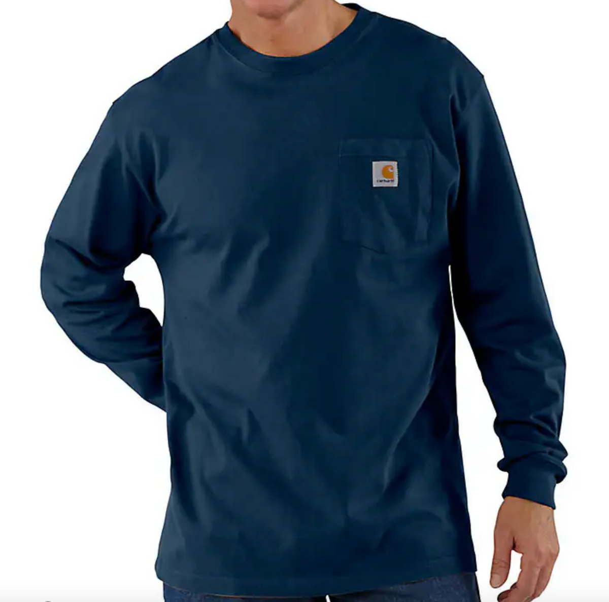 Carhartt K126 Big &amp; Tall Long Sleeve Pocket T-Shirt