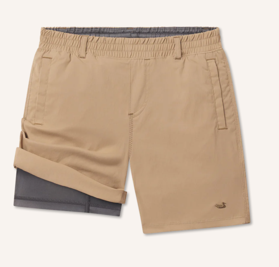 Southern Marsh Billfish Lined Performance Short Youth