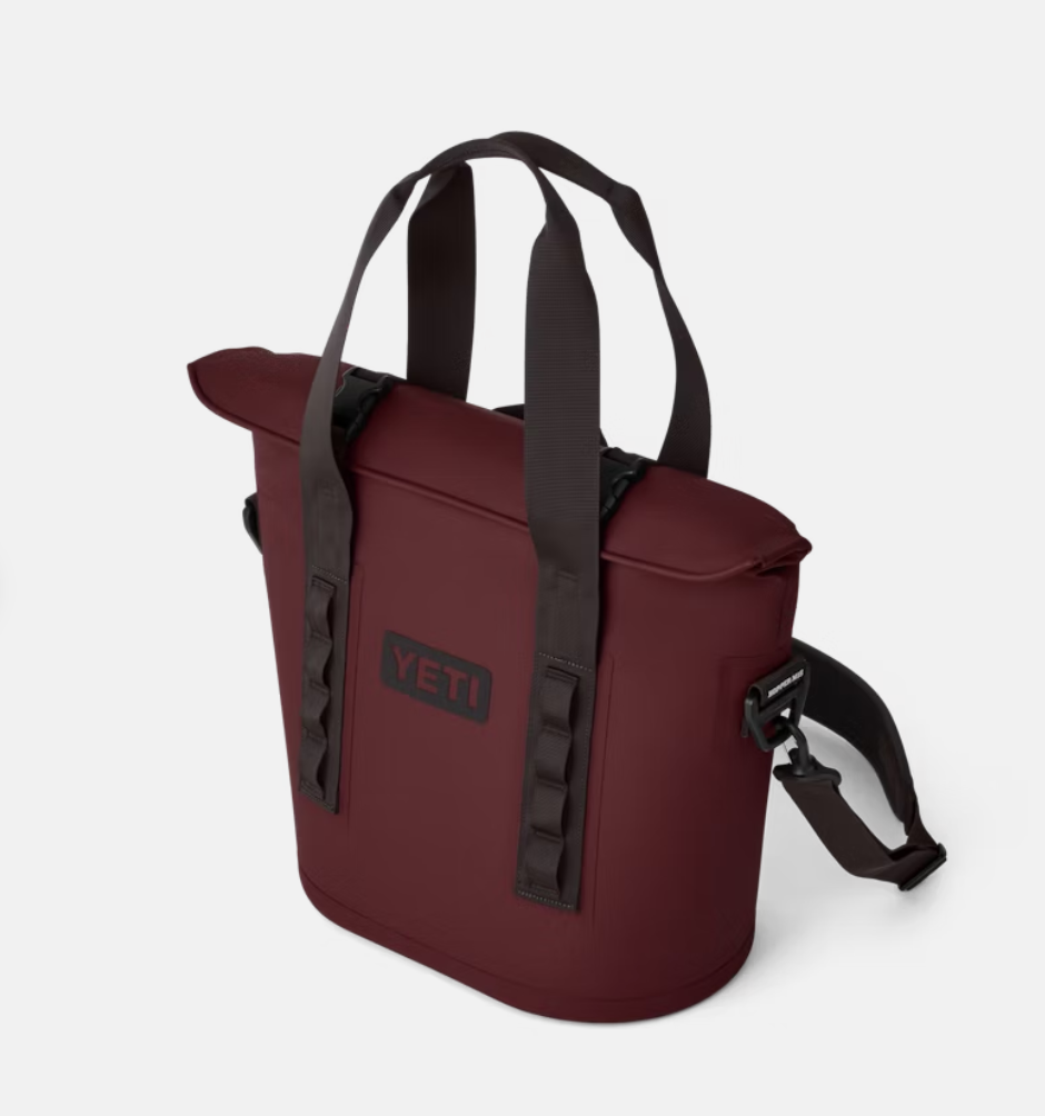 yeti bag cooler coral YETI Hopper M15 Soft Cooler Wild Vine Red