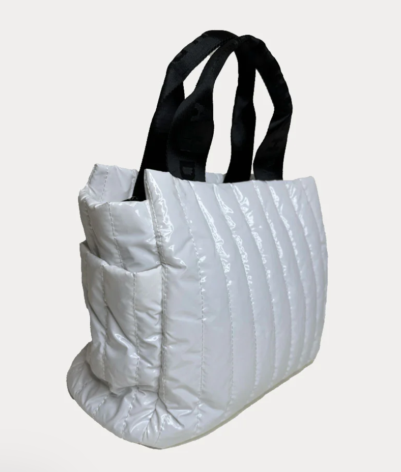 Ahdorned Rosie Liquid Quilted Nylon Tote