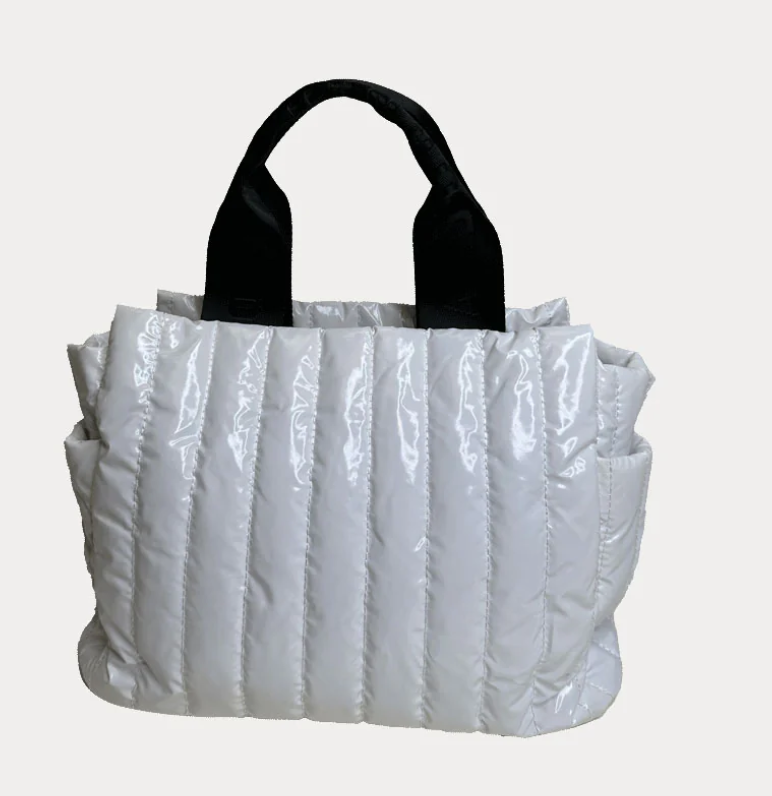 Ahdorned Rosie Liquid Quilted Nylon Tote