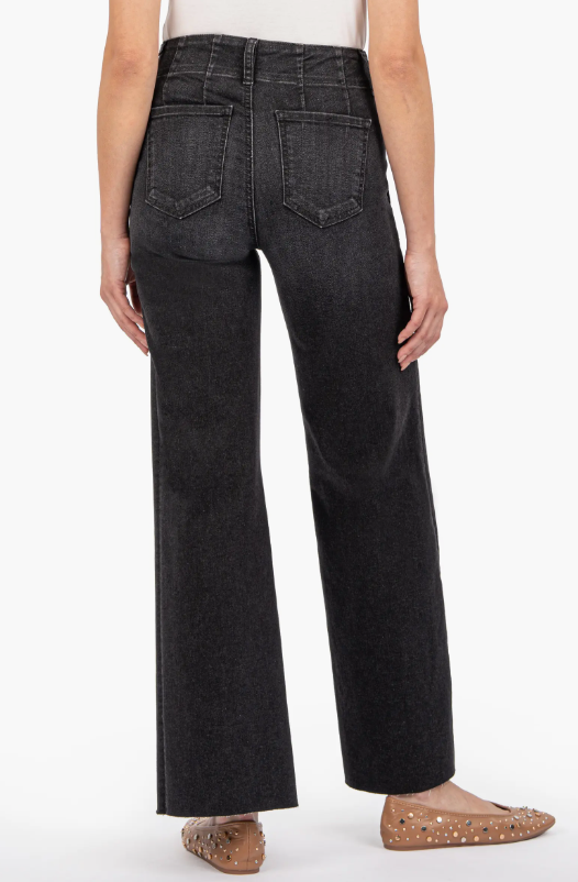 Kut Meg High Rise Wide Leg Jean