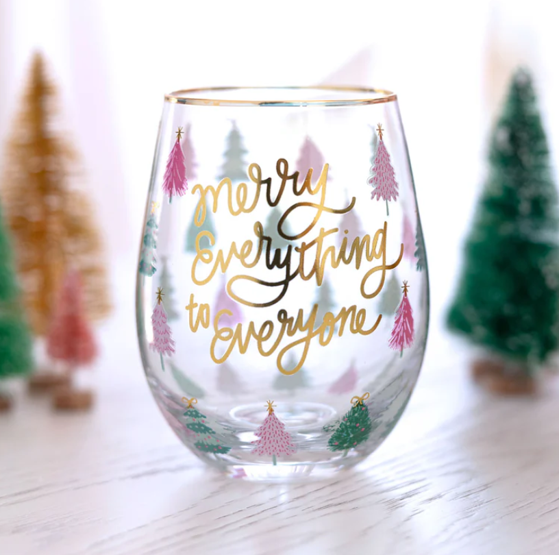 Mary Square Stemless Wine Glass