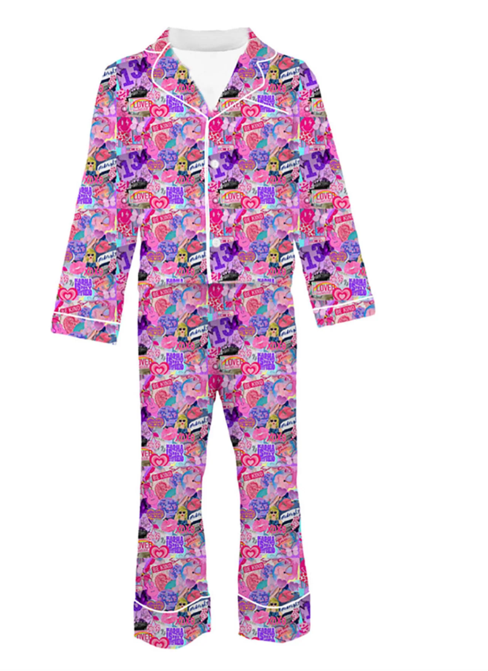 Girl&#39;s Silky PJ Top