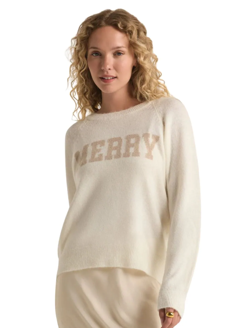 Z Supply Merry Metallic Sweater