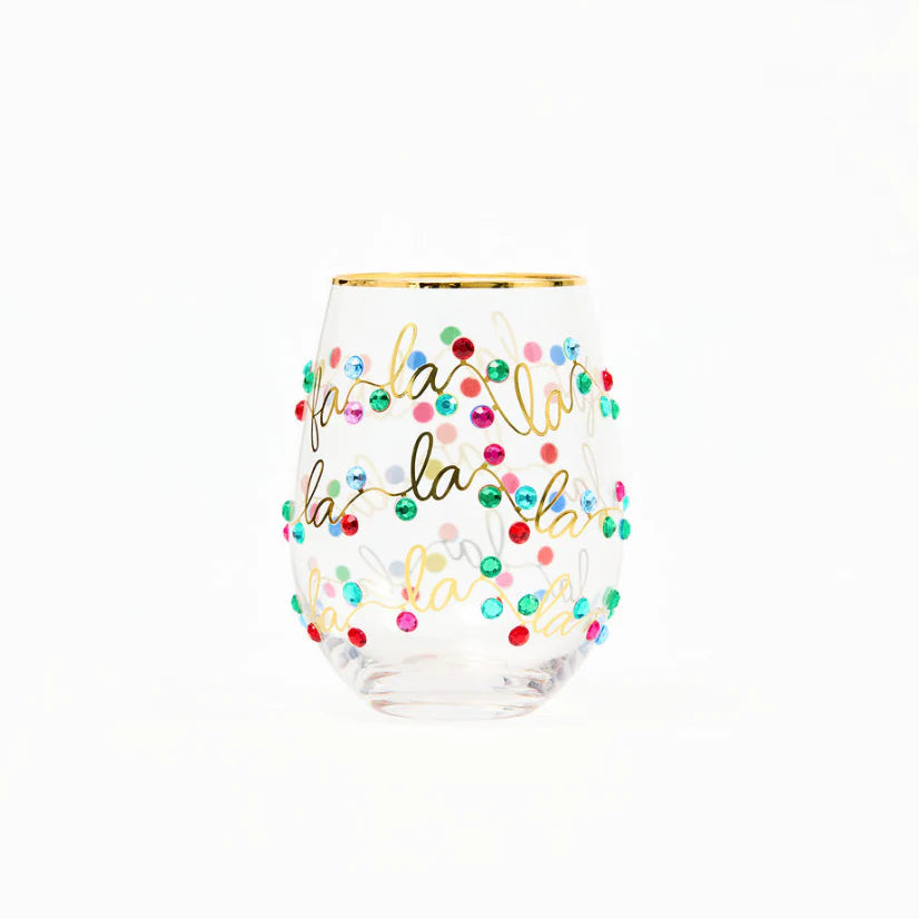 Mary Square Stemless Wine Glass