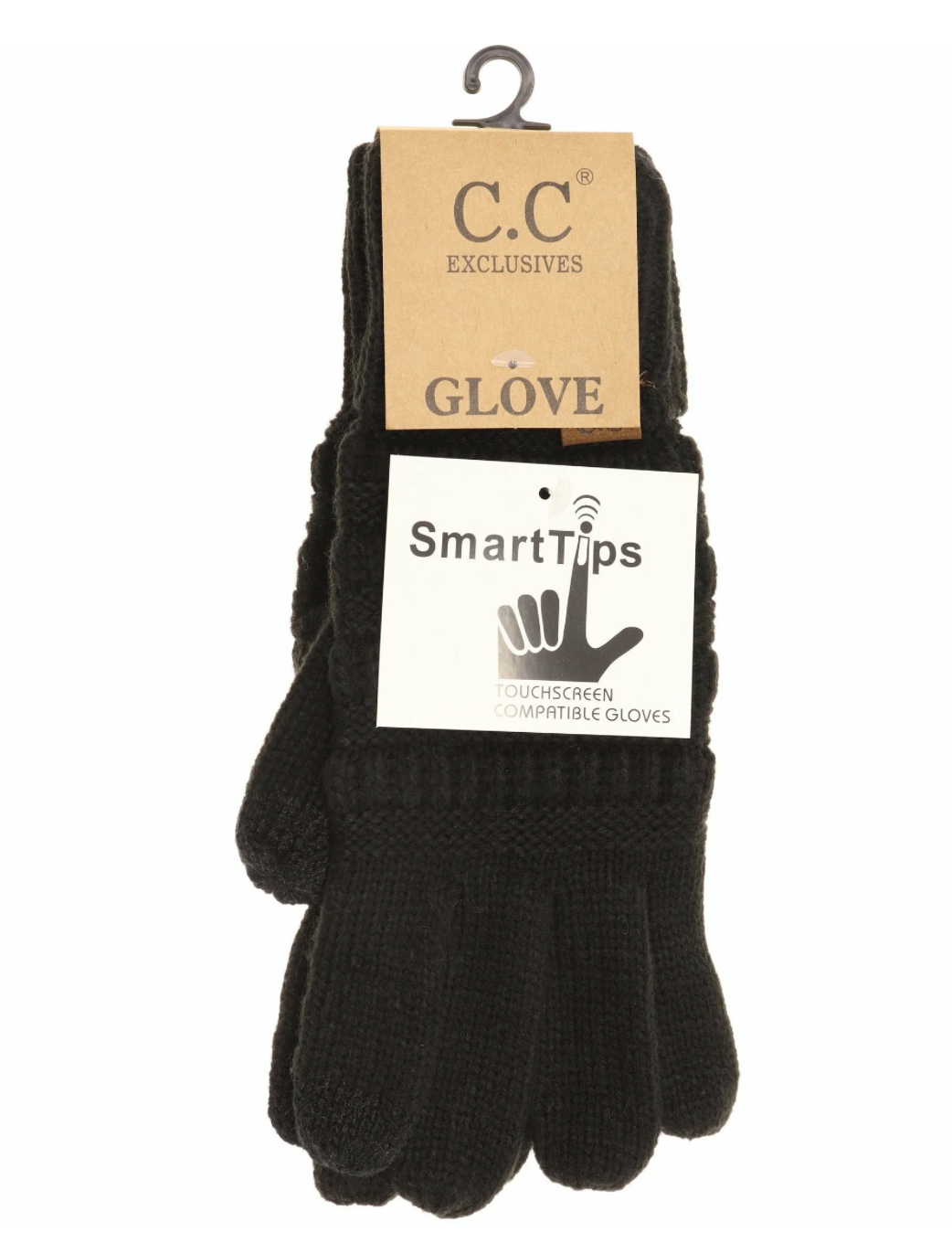 CC Cable Knit Gloves