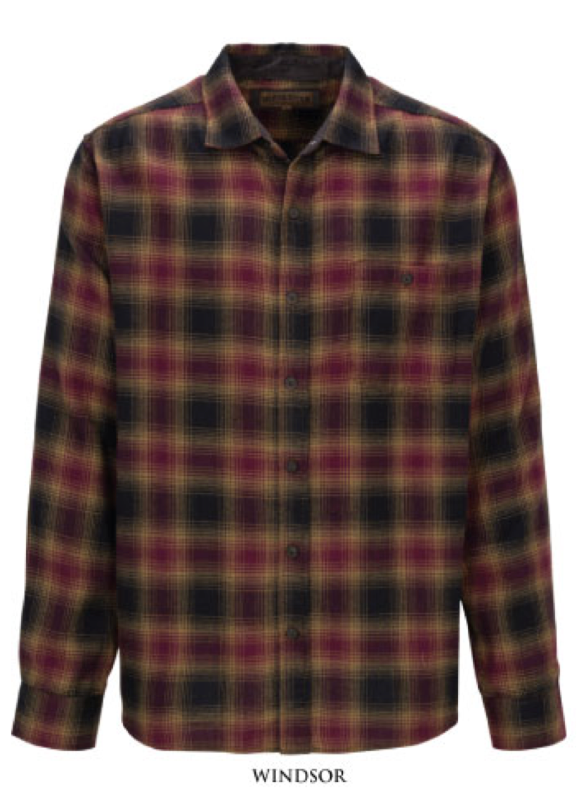 North River Poly Plaid Shirt