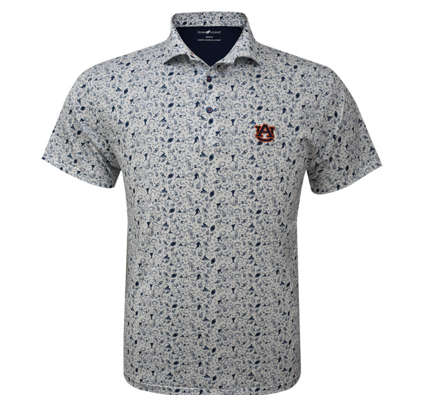 Horn Legend Youth Auburn Polo