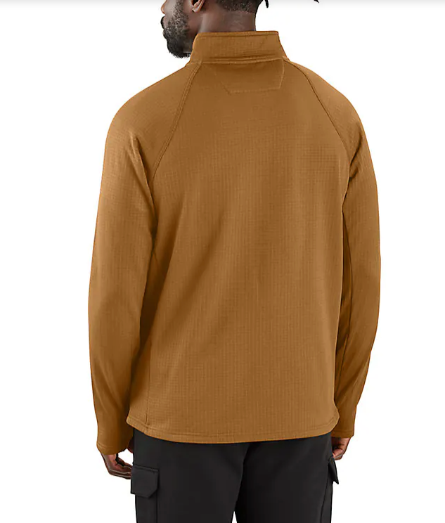 Carhartt Force Relaxed Fit Mock Neck Half-Zip