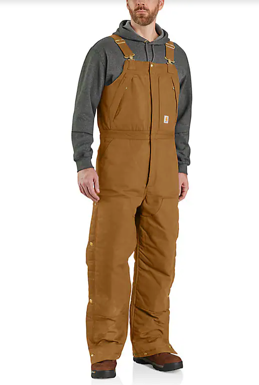 Carhartt Loose Fit Firm Duck Insulated Biberall