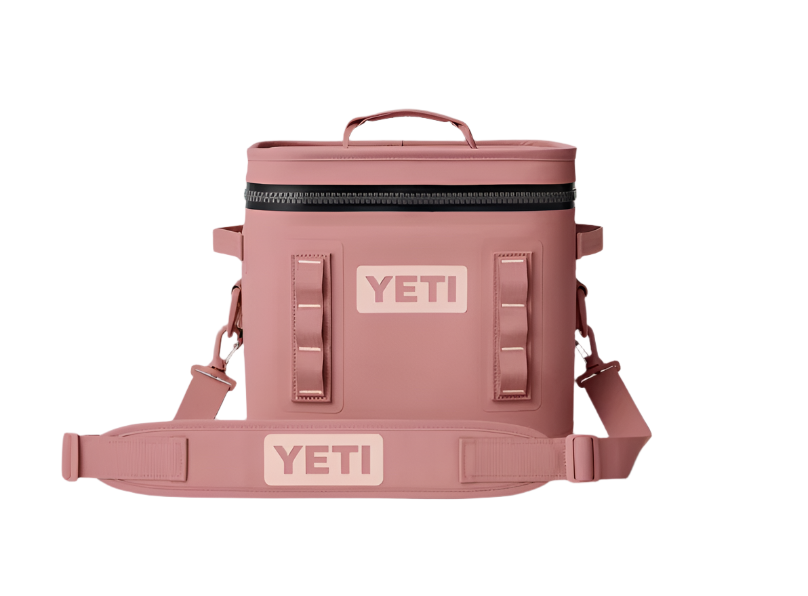 yeti cooler bag 12 YETI Hopper Flip 12 Soft Cooler Sandstone Pink
