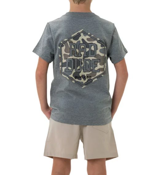 Boys' Burlebo Rad Dude Deer Camo Tee