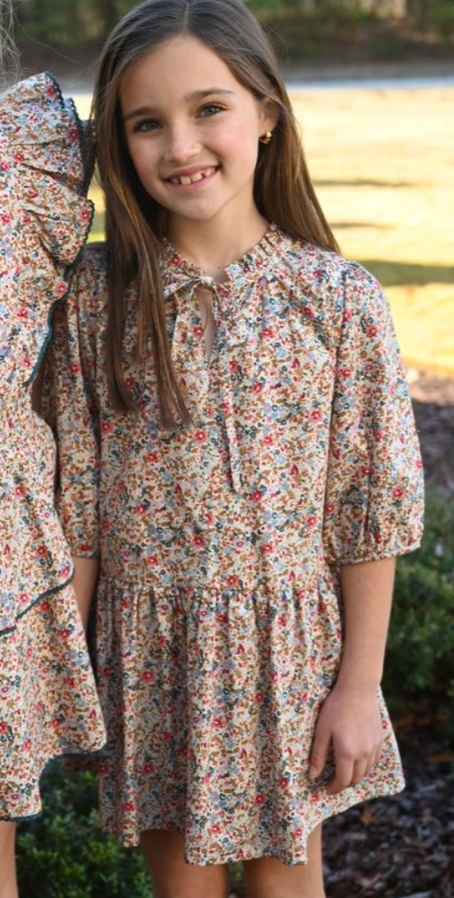 Girls' Pleat Eve Dress