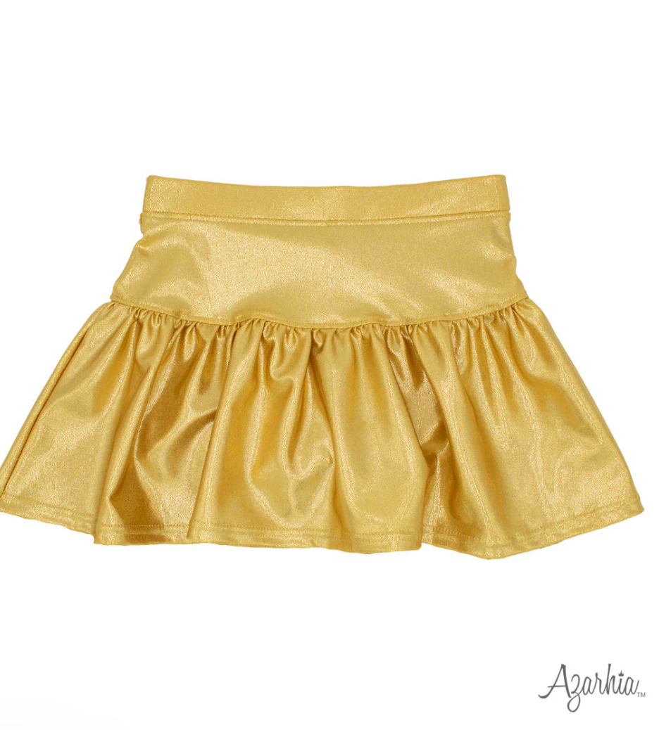 Girls' Azarhia Gathered Skort Shimmer