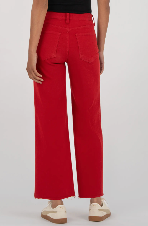 Kut High Rise Meg Wide Leg Jeans