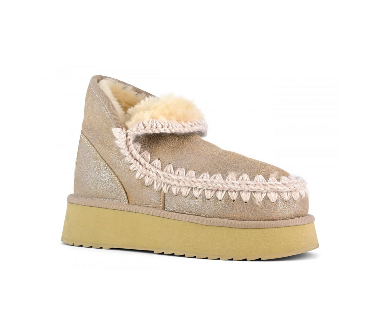 Mou Mini Eskimo Platform Boot Leather