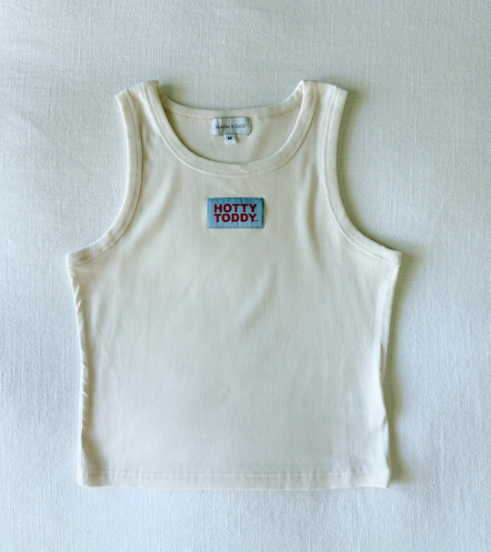 Girls' Scarlet & Gold Hotty Toddy Micro Rib Baby Tank