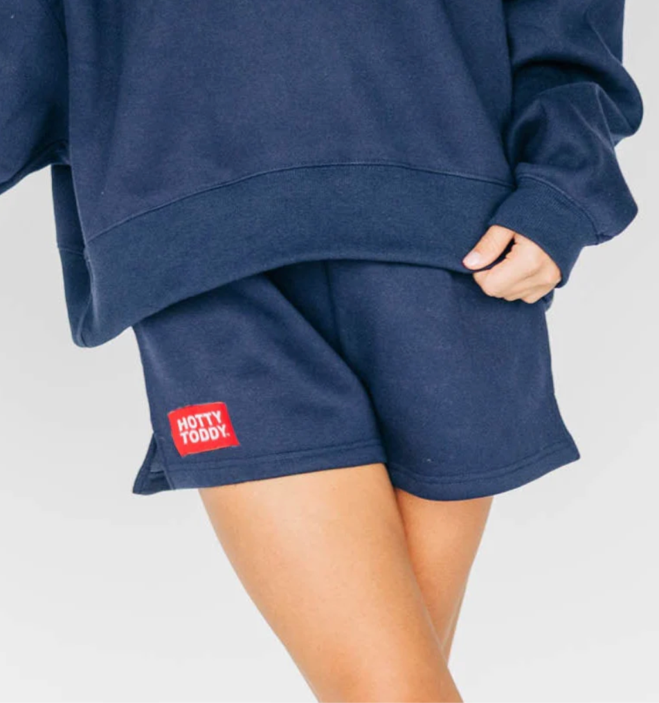 Girls' Scarlet & Gold Hotty Toddy High Waisted Sweat Short