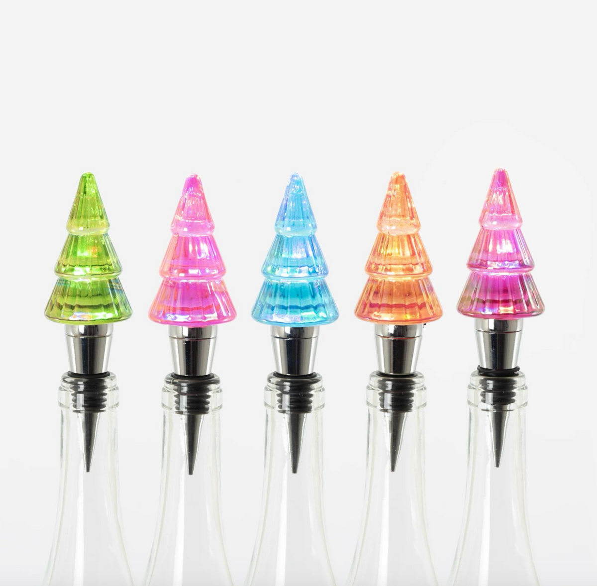 Lit Tree Bottle Stopper