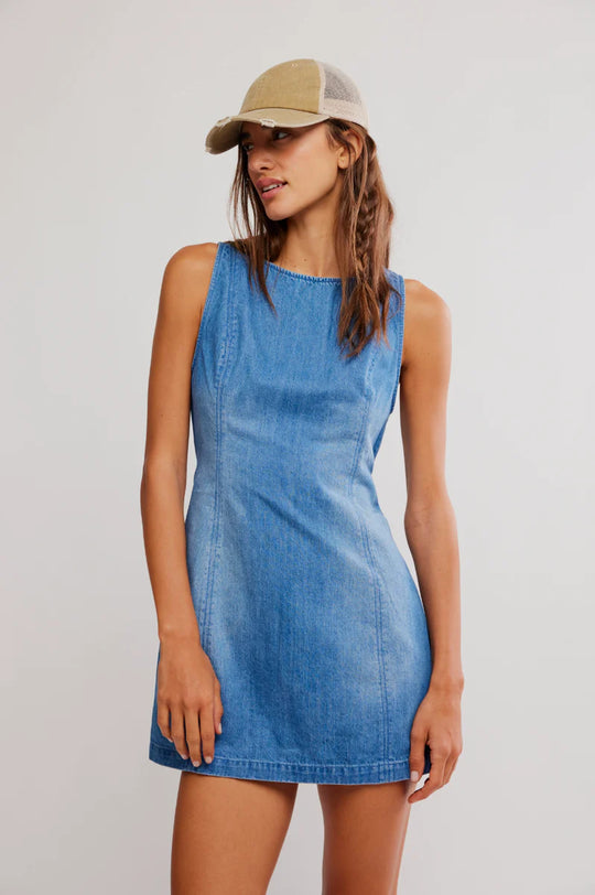 Free People Atlas Denim Mini