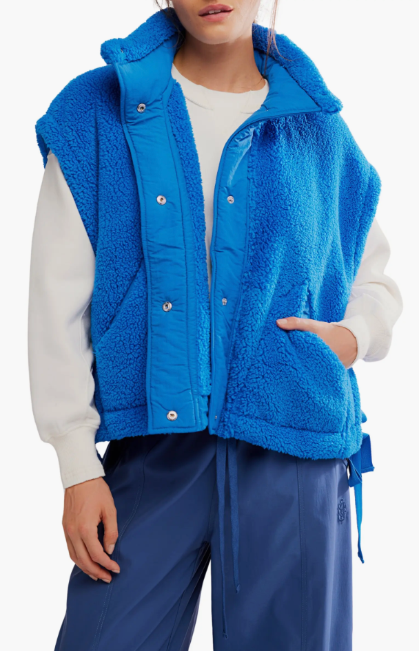 Free People Scout It Out Fleece Vest
