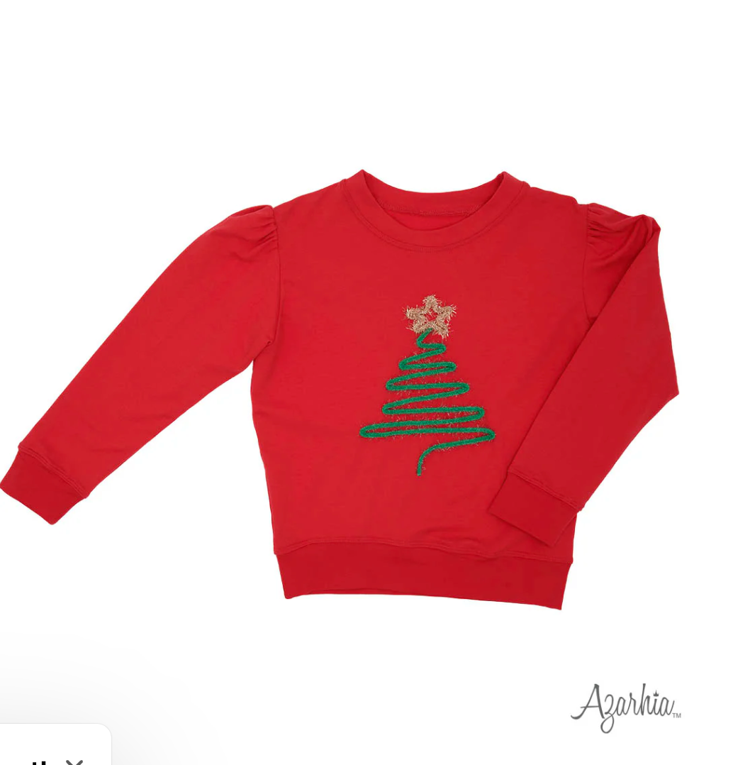 Girls' Azarhia Christmas Tree Tinsel