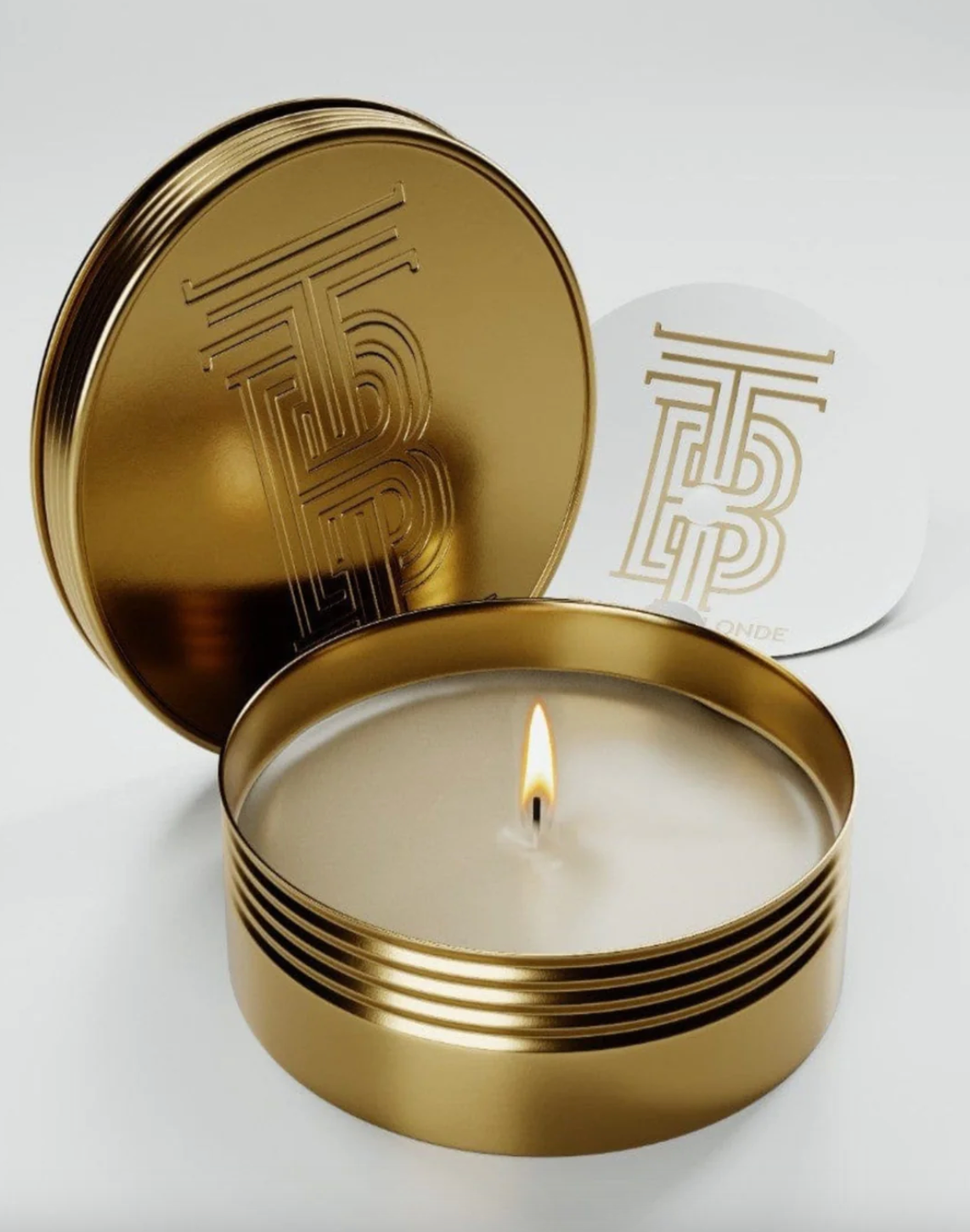 Thomas Blonde Travel Buddy Candle Tins